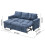 Living And Home L-Shaped Corner Sofa Bed 3 Seater Sofa with Storage 6