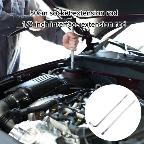 Extra Long 50cm Socket Wrench Extension Bar 1/2Inch-Bending rod 2