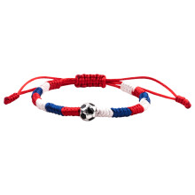 Sturdy Rope Braided Bracelet Featuring Sporty-football bracelet
