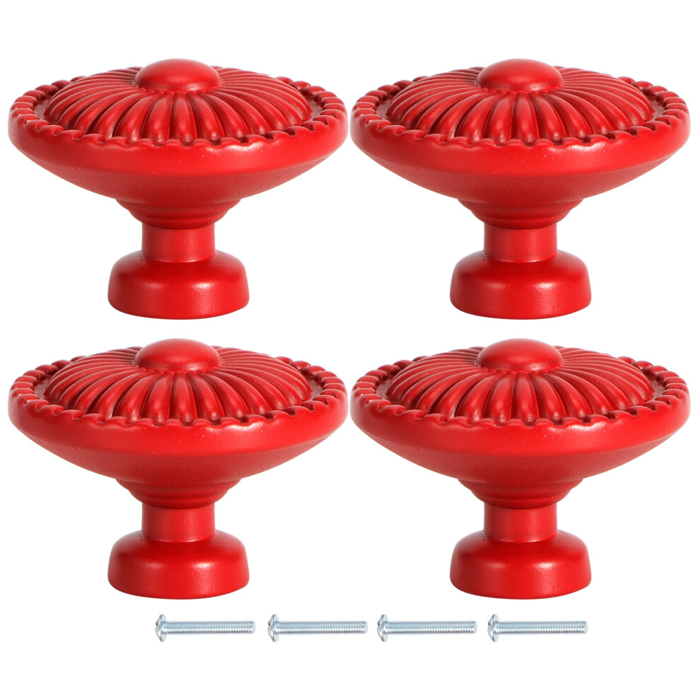 Vintage Floral Ceramic Cabinet Knobs, Exquisite Craftsmanship Decorative Drawer Pulls For Kitchen Bedroom Furniture Update 9198585885073