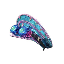 Blingbling Lovertjes Klinknagel Bezaaid Hoed voor Vrouwen met