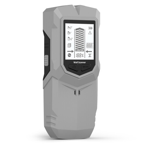 Multifunction Wall Scanner Detects Metal Objects And AC-Grey