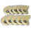 10Pcs Golf Iron Head Covers Hülse Anzahl 5