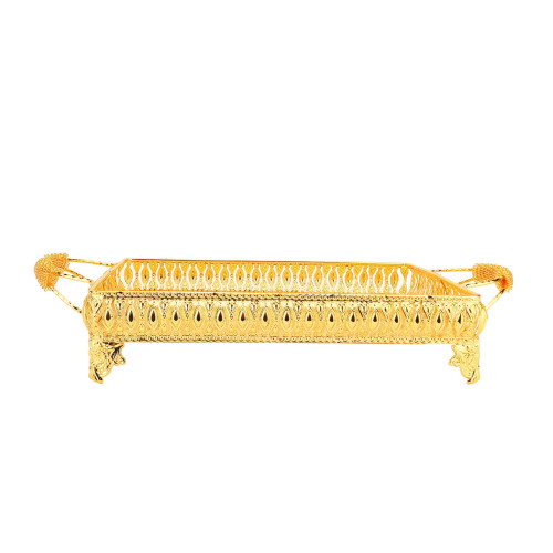 Serviertablett aus Metall für Lebensmittel, 2