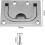 Flush Pull Handle With Polished Surface Finish, Durable Quality Stainless Steel Hatch Pull For Wide Applications, Easy To Install, Mirror Finish 2