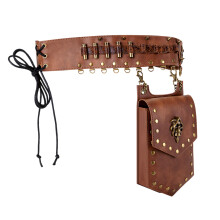 Modische Steampunk-Gürteltasche, Hüfttaschen für Wandern,