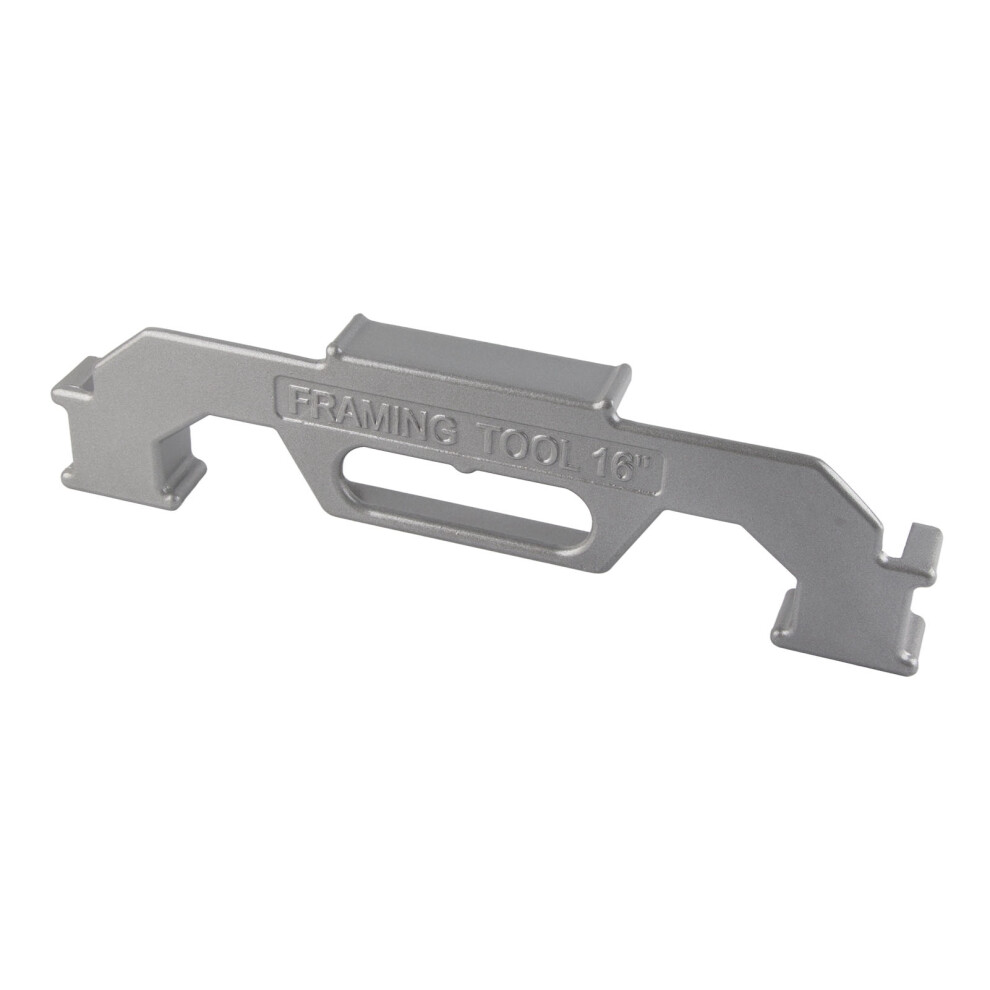 Framing Stud Layout Tool, Precision Wall Stud Framing Measurement, Aluminum Alloy Construction Jig For Accurate Center Spacing And Vertical Alignment, 9198585886711