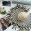 Oversized Straw Hat Beach Hat Handmade Sun Hat Decorative Woven 7