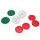60mm Tisch Hockey Pushers Set Ergonomisches Design 8