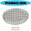 Modern Round Nonrust Steel Drip Catcher Nonslip-Diameter 100MM 3