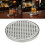 Modern Round Nonrust Steel Drip Catcher Nonslip-Diameter 100MM 2