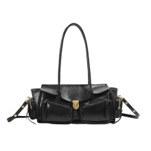 Damen-Handtaschen, Leder-Tragetasche, modische, lässige,