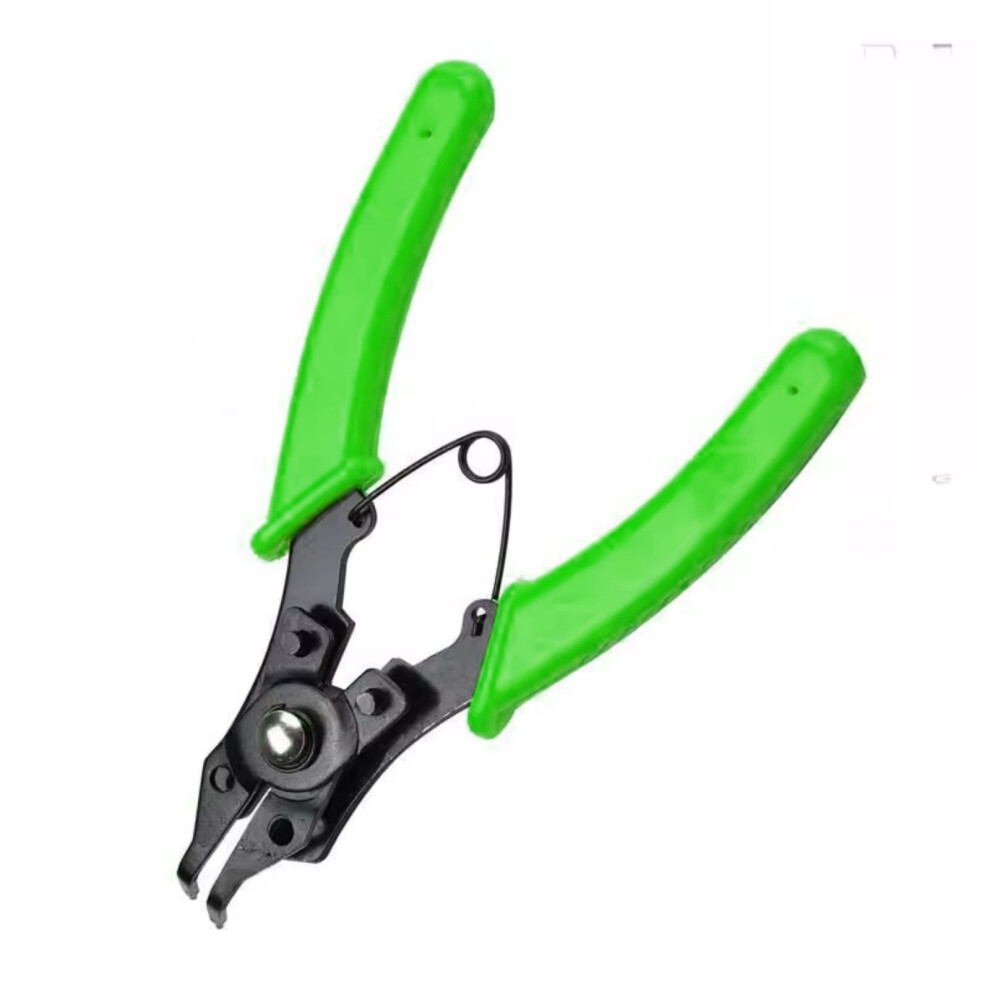 4 In 1 Snap Rings Pliers Kit Ergonomic Grip Circlip-Green 7627000421098