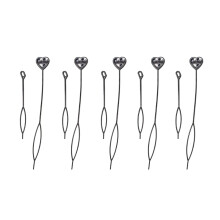 Haar Staart Tool 10 STKS Haar Beader Tool met 2 Size Haar