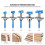 5Pcs High Precise Carbide Forstner Bit-With plastic box 5