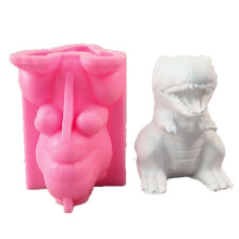 Dinosaur Candle Molds for Candle Soap Office Desk Decorations,