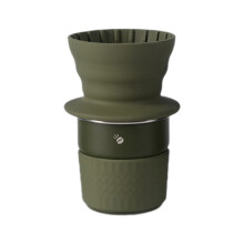 Delicaat koffiekopje Roestvrijstalen koffiemok-Groen 300 ml