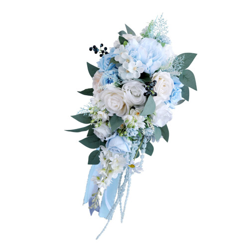 Wedding Bouquets Artificial Flower Arrangement for Ceremony,