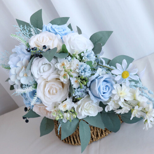 Wedding Bouquets Artificial Flower Arrangement for Ceremony, 2