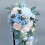 Wedding Bouquets Artificial Flower Arrangement for Ceremony, 2
