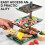 Moderne displaystandaard voor snacks en desserts-goud 3