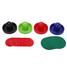 Multicolor Hockey Zubehör Set Pushers Pucks Ersatz