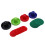 Multicolor Hockey Zubehör Set Pushers Pucks Ersatz 7