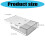 Durable Plastic Concealed Organizers Drawer Box Under-White 4