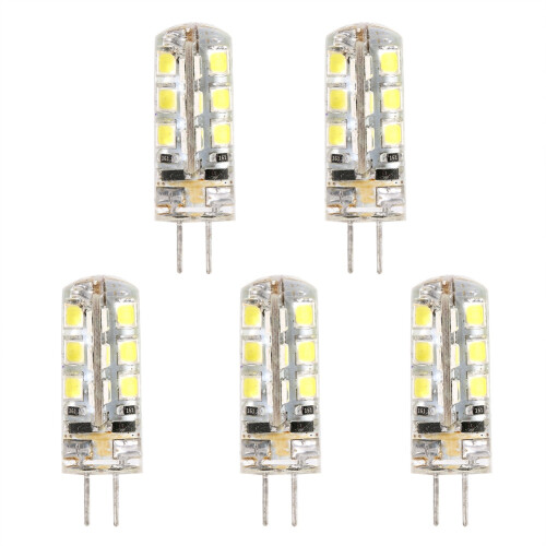 Λαμπτήρας LED AC DC12V με βάση G4Bi-Pin, λάμπα ψυχρού λευκού χρώματος 2W2835SMD, ανθεκτικό στη