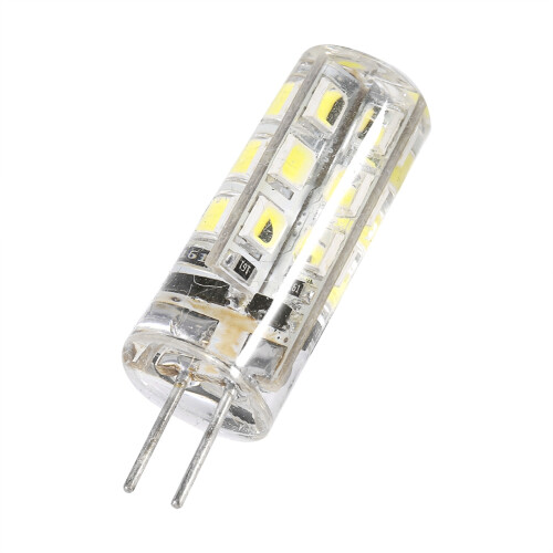 Λαμπτήρας LED AC DC12V με βάση G4Bi-Pin, λάμπα ψυχρού λευκού χρώματος 2W2835SMD, ανθεκτικό στη 2