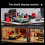 1/64 Car Model Repair Tool Set for Customizing Workshop Garage 2