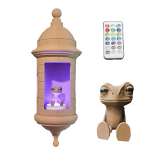 Decorative Wall Lamp Remote Operated Color-28x10x8cm SetB
