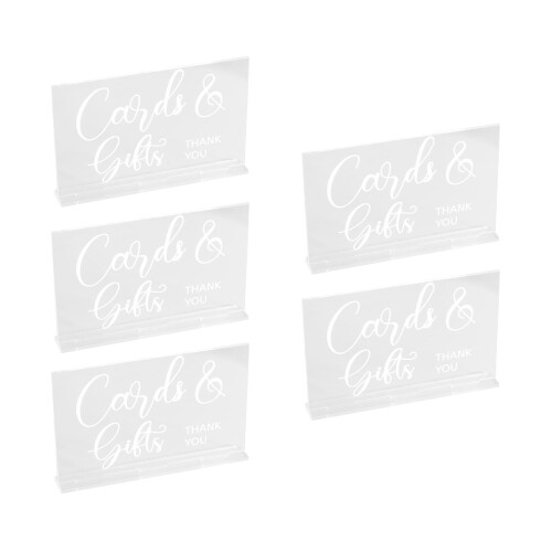 Number Display Case with Base for Wedding Ceremony-M  Size