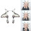 Comfortable Plush Headbands Adjustable Animal Ear Headbands 2