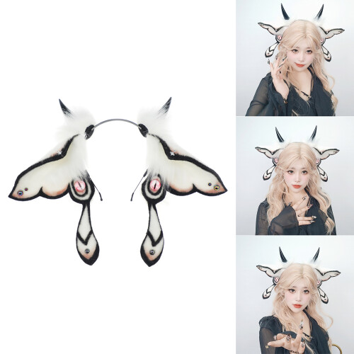 Comfortable Plush Headbands Adjustable Animal Ear Headbands 1