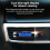 Car Digital Dashboard Clock with Temperature and Night Light, ClipOn Air Vent Design 3