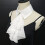 Victorian Lapel Faux Collar with Layer Ruffle Front Blouse 5