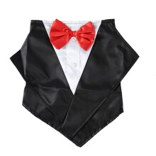 Collier réglable pour chats, nœud papillon pour chien,-Rouge