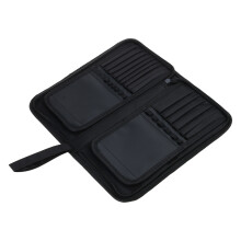 Canvas opvouwbare make-upborsteltas Reis draagbare cosmeticatas