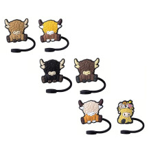 Pack of 6 Attractive Straw Hat Caps Straw Cover Plug Practical
