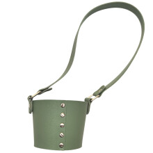 Porte-gobelet portatif, manchon de bouteille d'eau-vert