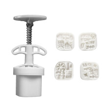 Mooncakes Vormpers 50G met 4 unieke patronen-Vers fruit mung bea