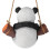 Κρεμαστό στολίδι Swinging Panda για διακόσμηση κήπου, χαριτωμένο διακοσμητικό ζώου, 8