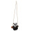 Κρεμαστό στολίδι Swinging Panda για διακόσμηση κήπου, χαριτωμένο διακοσμητικό ζώου, 2