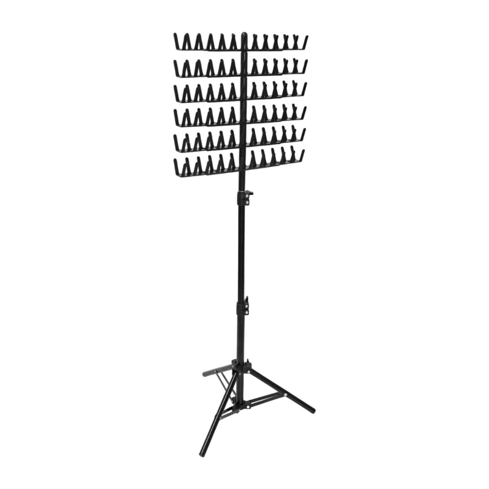 Braiding Hair Rack Separator Stand 144 Pegs Divider Height Adjustable Double Sided Stand for Stylists and Braiders