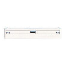 Bac de rangement de grande capacité avec boîte-une porte bleue