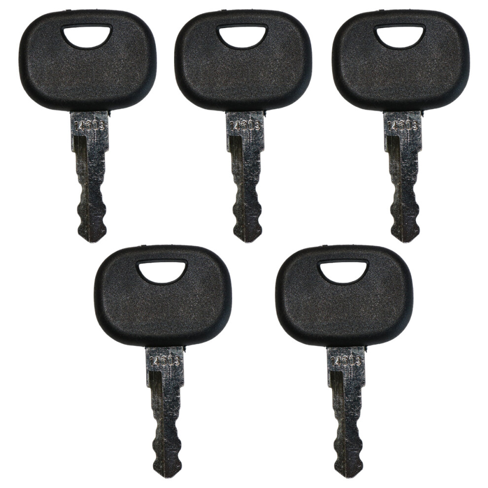 Universal Ignition Key, Aftermarket Parts Ignition Starter Key Suitable For Various Construction Machines And Heavy Equipment, Durable Plastic And Iro 9198585887619