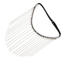 Ceinture de chaĂźne de taille en cuir PU, Styles Punk Ă la mode