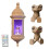 Applique murale grenouilles conviviale,-28x10x8cm EnsembleC 1