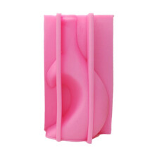 Silicone Flower Pots Mold Epoxy Resin Molds Heart-high vase 2